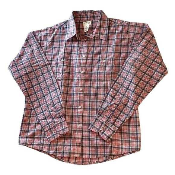 Wrangler "As Real As" Premium Quality Plaid Shirt Short Sleeve Mens Size XL - Picture 1 of 12